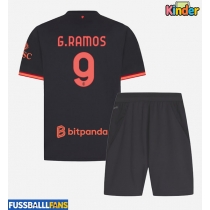 AC Milan Goncalo Ramos #9 3rd trikot Kinder 2026-27 Kurzarm (+ Kurze Hosen)